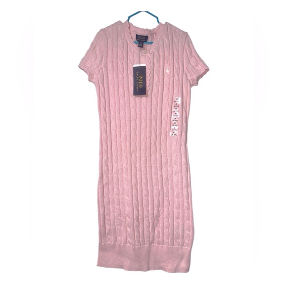 Girls polo Ralph Lauren knit dress - Picture 1 of 6
